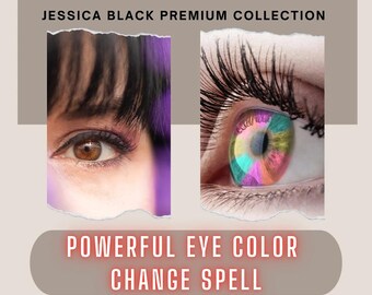 Powerful Eye Color Change Spell - Change Eye Shapes Spell -Customized Color Change Eye Makeover- From Genie - Fast Casting