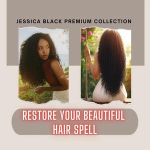 Beautiful Hair Restoration Spell From Powerful Genie - Positivity Body Change- Completely Customizable