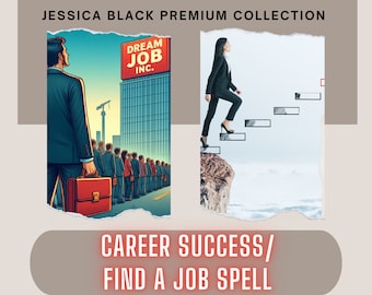 Career Success/Find A Job Spell - Get Your Dream Job Spell - Job Promotion Spell - Succeed in Life - Customizable Spell From Genie - Fast