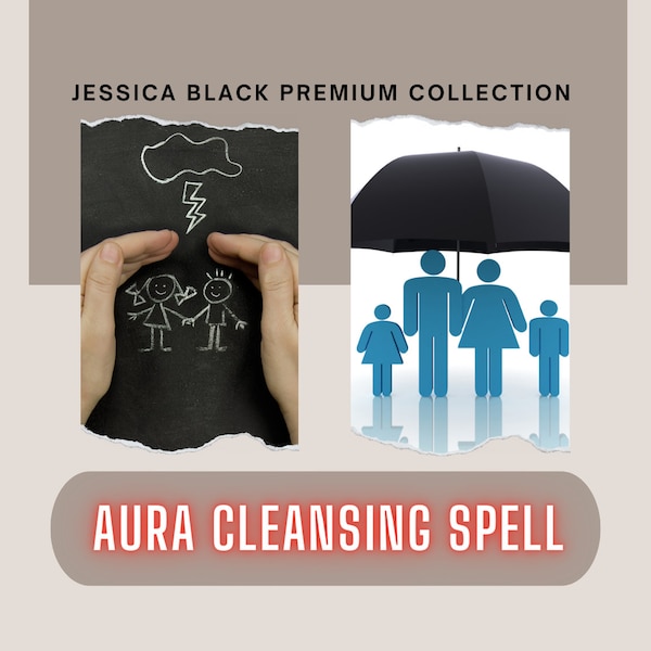 Personalized Aura Cleansing and Bad Luck Removal Spell - Protection and Curse Removal Spell - Custom Healing Spell- Stop Bad Luck Now - Fast