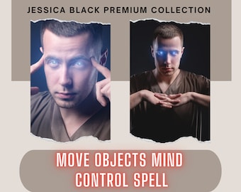 Custom Telekinesis Ability Spell - Move Objects With Your Mind - Mind Control Power Spell - Spiritual Spell - From Genie - Fast Casting