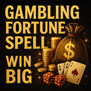 Lucky Streak Casino & Gambling Spell – Money Attraction Energy – Prosperity Ritual From Ancient Genie – Fast Custom Casting