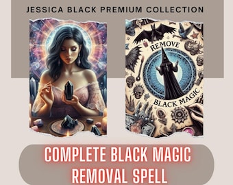 Remove Black Magic Spell - Negative Energy Removal Spell - Hex Removal Spell - Get Rid Of Bad Luck and Voodoo Spell - Fast Casting