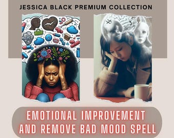 Emotional Improvement/Bad Mood Ritual From Powerful Genie-Customizable Casting-Done Fast-Feel Better Fast