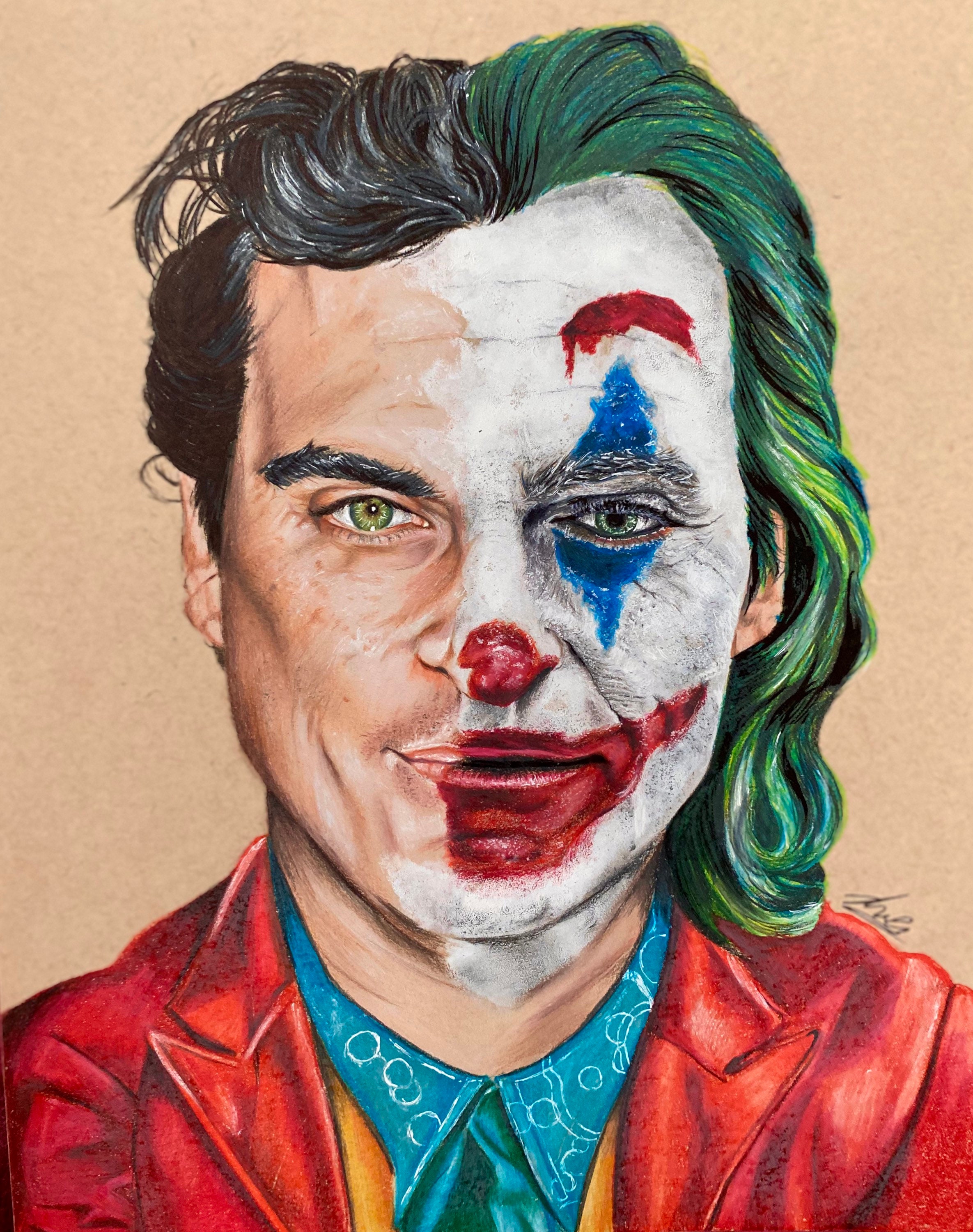 Top 116+ joker drawing colour latest - vietkidsiq.edu.vn