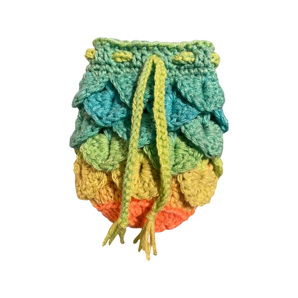 PATTERN - Dice, Marble, Treasure Bag Crochet