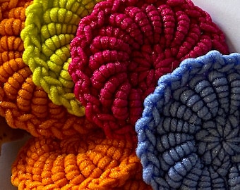 PATTERN - Exfoliating Facial Scrubby Crochet Pattern