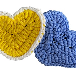 PATTERN - Mom's Heart Scrubby Crochet Pattern