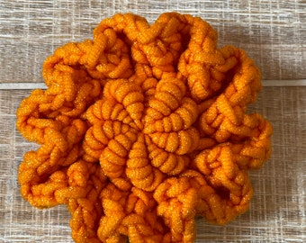 Puffy Scrubby Crochet Pattern – Exfoliating Dish & Face Scrubber (PDF)