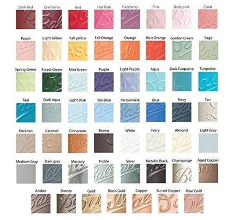 3 Piece Rustic Blue Mason Jar Bathroom Set in 55 Colors Etsy