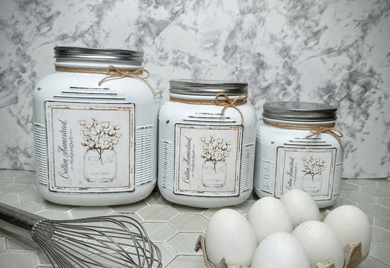 Rustic clearance canister set