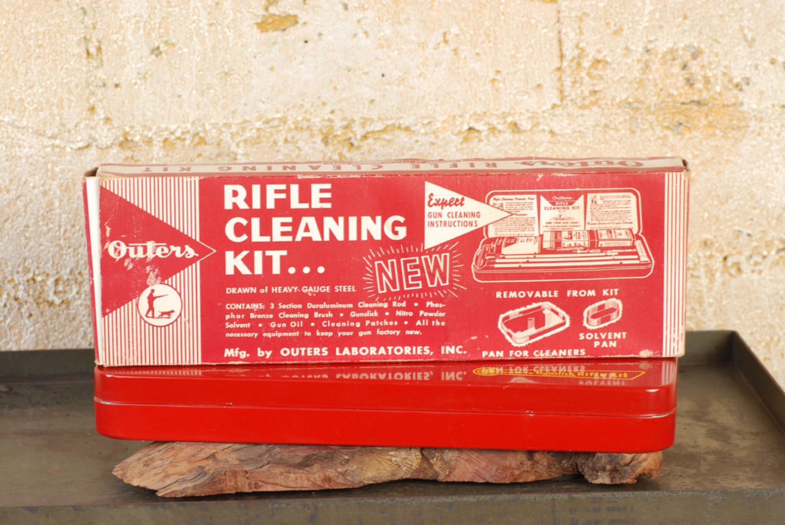 Vintage Outers Gunslick Rifle Cleaning Kit 22 Cal. Etsy