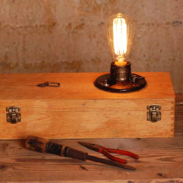 Vintage Box Lamp