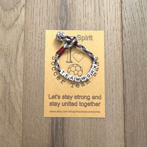 Personalized Soccer Team Bracelet, Back To School Gift For Kid, Soccer Mom Accessory