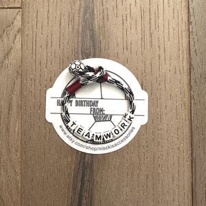 Personalized Soccer Team Bracelet, Birthday Gift, Soccer Mom Accessory