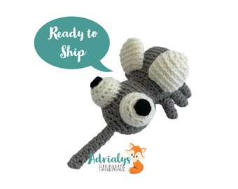 Crochet Mosquito- Crochet Animals- Crochet Toy- Amigurumi Mosquito- Bugs- Mosquito Toy- Crochet Amigurumi- Ready to Ship