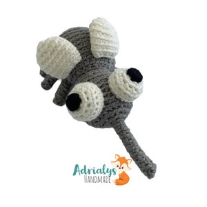 Crochet Mosquito Crochet Animals Crochet Toy Amigurumi Mosquito Bugs Mosquito Toy Crochet Amigurumi Ready to Ship image 4