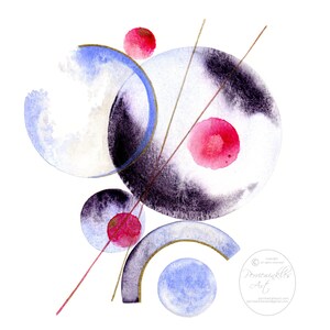 abstract painting, abstract art, abstract print, geometric art, art for sale, art print, square painting, abstract artwork, perriewinkles