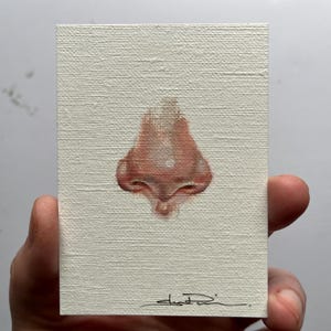 ACEO ATC Hand painted artist trading cards original miniature mini art cards 2.5x3.5 ooak small tiny collectable paintings by perriewinkles