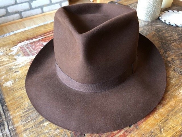 Borsalino Pocket Hat 1940's-1950's - Etsy