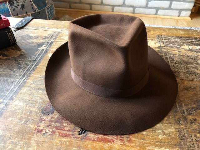 Borsalino Pocket Hat 1940's-1950's - Etsy