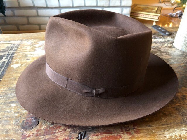 Borsalino Pocket Hat 1940's-1950's - Etsy
