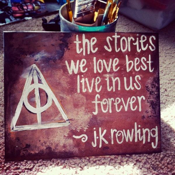 8x10 Harry Potter Quote
