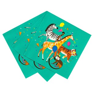 JUNGLE Birthday PARTY | Party Napkins | Jungle Party Decorations | Safari Party | Jungle Baby Shower | Safar9 Birthday Party | Zoo Party