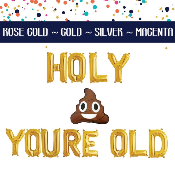 Holy Shit You're Old - Etsy