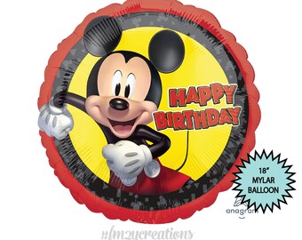 MICKEY MOUSE Party | Mickey Mouse Birthday | Mickey Balloons | 1st Birthday | Oh Twodles Mickey Birthday Party Balloons | Boys 1st Birthday