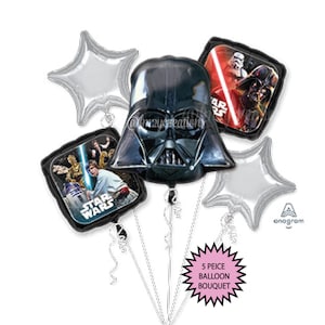 STAR WARS PARTY Balloons | Star Wars Balloons | Star Wars Decor | Star Wars Birthday Party Darth Vader Birthday Party | Birthday Balloons