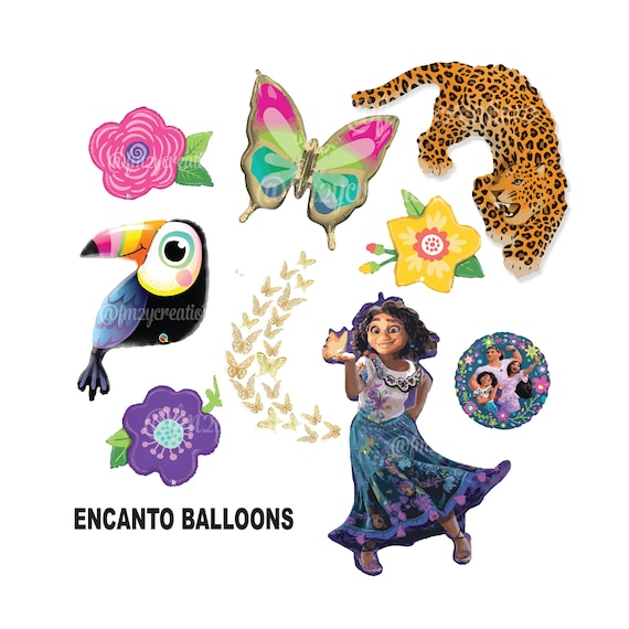 ENCANTO Birthday Party Balloons | Encanto Birthday | Encanto Balloons | Encanto PARTY Decor | Encanto Birthday Disney Birthday Decoration Il_570xn