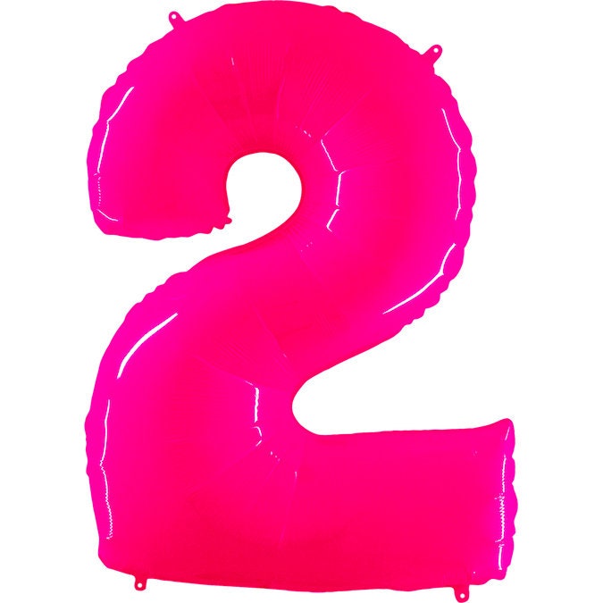 24 Number Balloon Pink 24652373 PNG