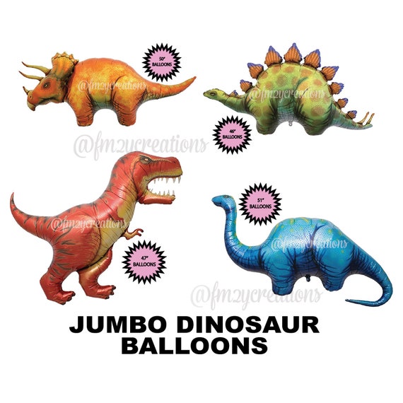 Dinosaur Birthday PARTY | Dinosaur BALLOONS | T-Rex Dinosaur Party | Jurassic Party Apatosaurus Balloon | Dino Party Decor STEGOSAURUS Il_570xn