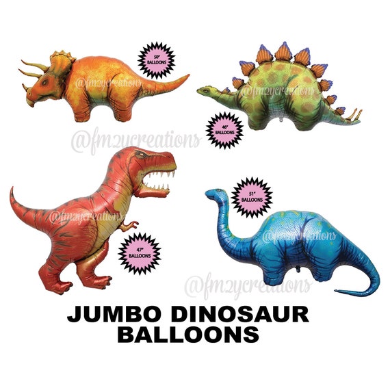 Palloncini Decorazioni di compleanno Forniture per feste Dinosauro