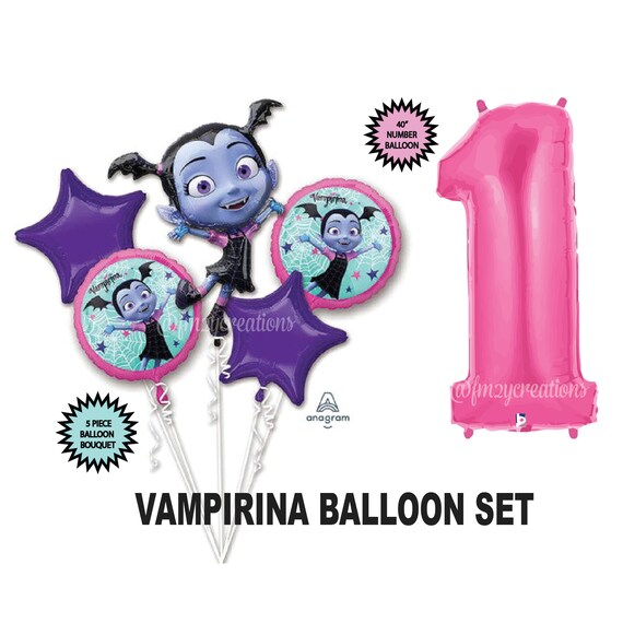 VAMPIRINA Party Decor | Vampirina Balloons | Vampirina Birthday ...