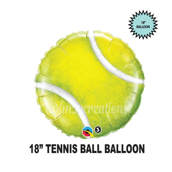 GLOBO DE PELOTA DE TENIS Fiesta de cumplea os de tenis Fiesta