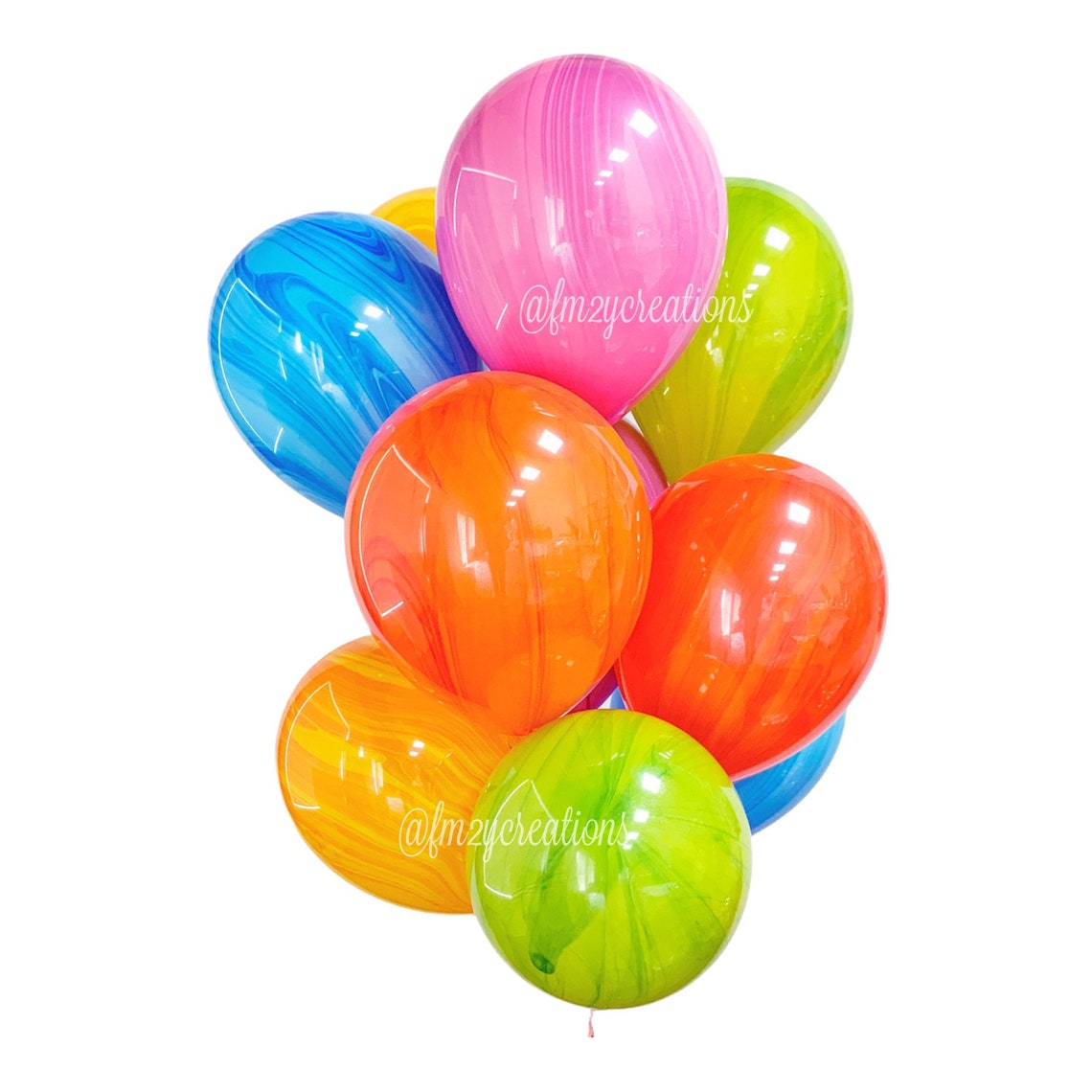 CONFETTI BALLOON Happy Birthday Balloon Rainbow Birthday Etsy