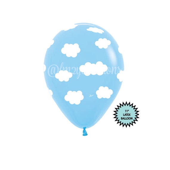 CLOUD Balloons Cloud Print Balloon Toy Story Birthday Party Cloud
