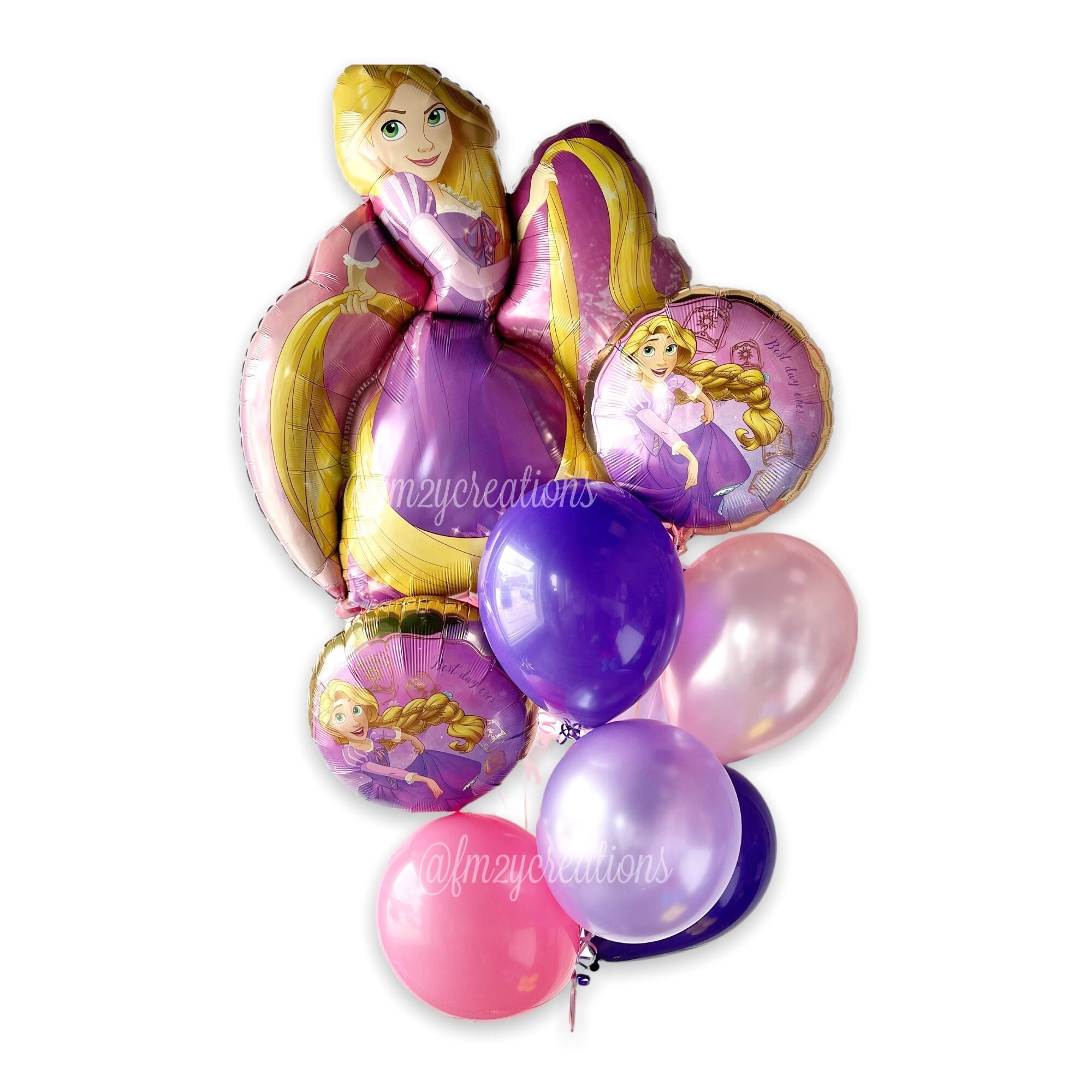 RAPUNZEL Balloon Rapunzel Birthday Party Tangled Party Decor Tangled Balloons Rapunzel Birthday Balloons Disney Princess