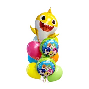 Baby Shark Party | Baby Shark Birthday | BABY SHARK | Party | Shark Balloons | Shark Birthday Party | Baby Birthday Balloons | Shark Party