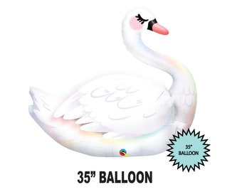 SWAN Princess Birthday | SWAN Balloon | Swan Birthday Party Balloon | Princess Swan Baby Shower | Swan Bridal Shower | Swan First Birthday