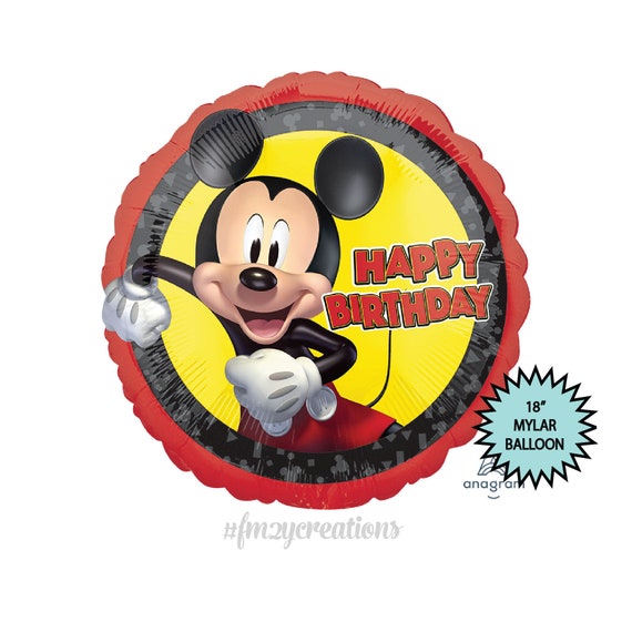 MICKEY MOUSE Party | Mickey Mouse Birthday | Mickey Balloons | 1st Birthday | Oh Twodles Mickey Birthday Party Balloons | Boys 1st Birthday Il_570xn