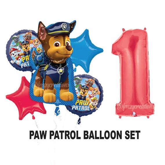 PAW PATROL Festa di compleanno / Palloncini di pattuglia / Palloncini di  compleanno di Pattuglia di caccia Palloncini di compleanno Boy Paw Patrol  PARTY Decor / Festa di compleanno Stampa zampa -  Italia