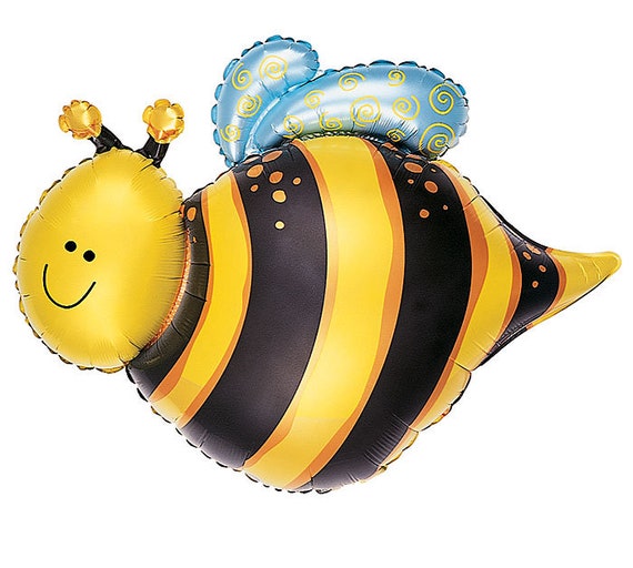 Bee Birthday | Bee Balloon | Bumble Bee Birthday | Bee Birthday Party | Bumbler Bee Balloon | 11' latex balloons | Birthday Balloons Bouquet Il_570xn