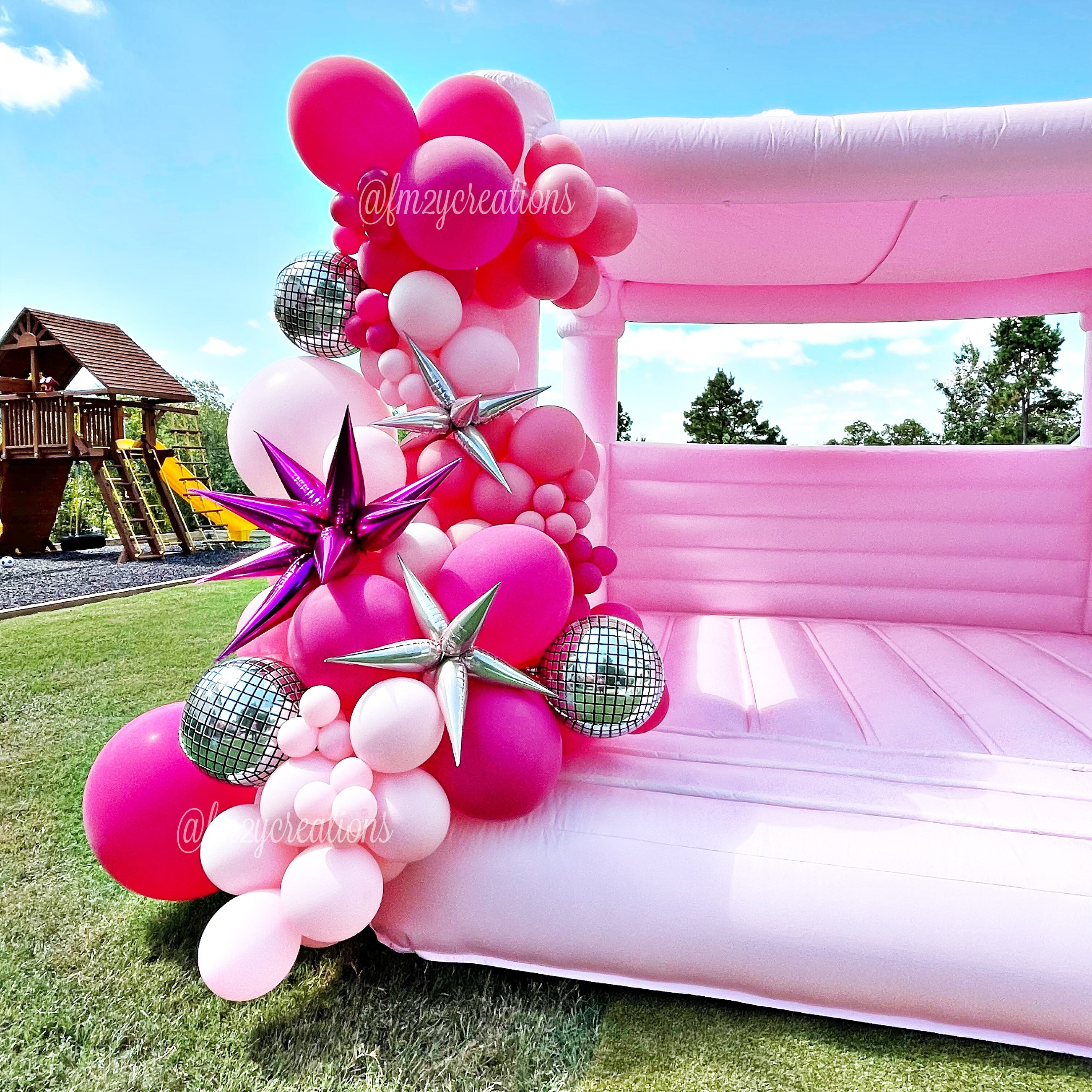 16″ Pastel Pink Daisy Flower – Balloons 3/Pack – Balloon Warehouse™
