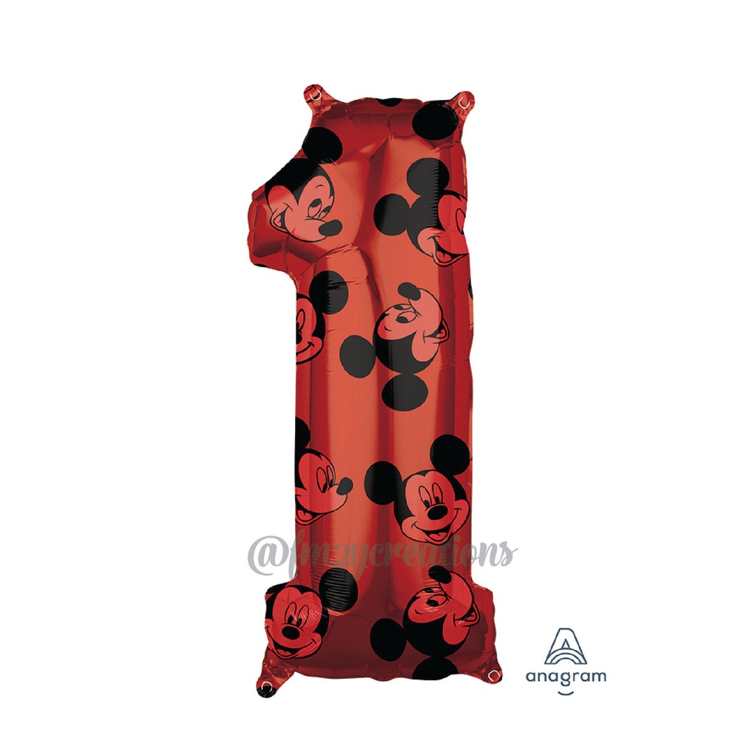 Micky Mouse Birthday Balloons | NUMBER Balloons | Giant Balloons | 26 ...