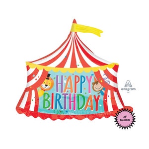 CARNIVAL BALLOONS | Carnival Tent Balloon | Circus Party | Circus Tent Balloon Bouquet | Carnival Party | Birthday Balloons Baby Shower