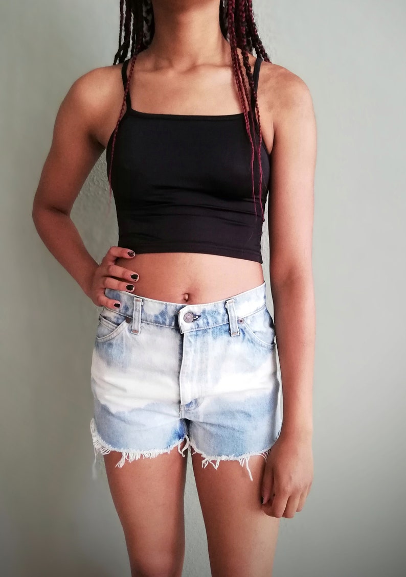 90's vintage denim shorts LEVIS 631-0217 image 1