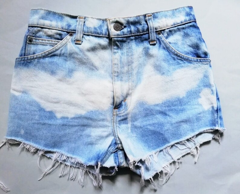 90's vintage denim shorts LEVIS 631-0217 image 7